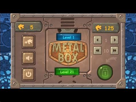 metal box level 15|Metal Box ! Hard Logic Puzzle .